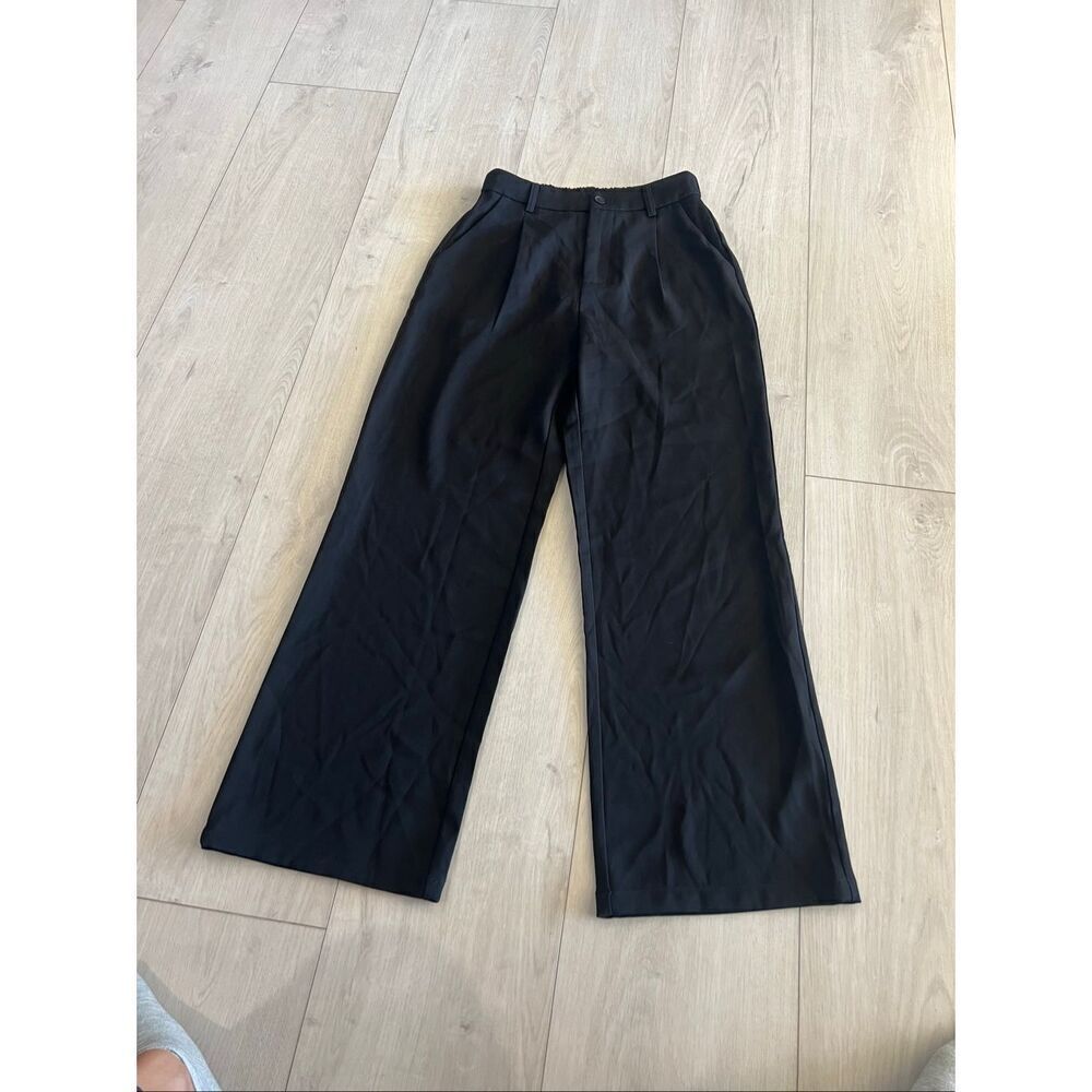 Pretty Garden women black pants size S